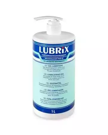 Gel lubrificante de 1 litro à base de água Lubrix - CC800152