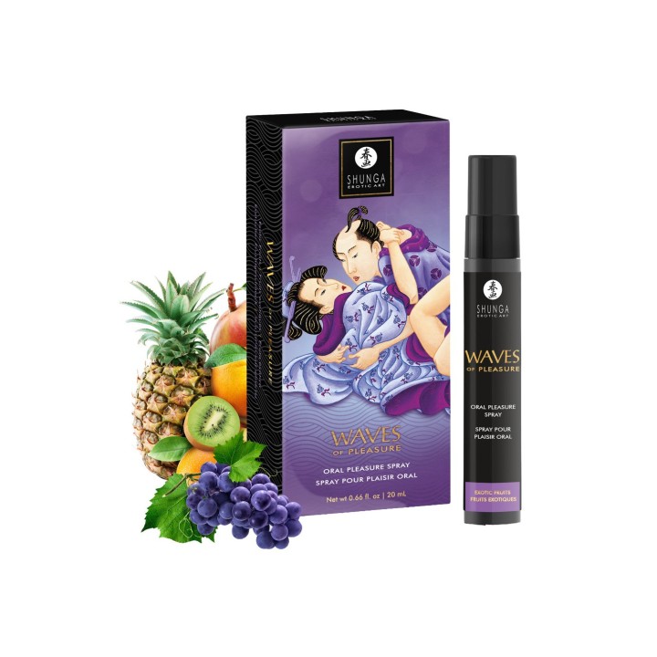 Waves of pleasure - Spray pour plaisir oral - Fruits exotiques - Oralove
