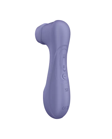 Stimulator für den Klitoris mit 2 Aufsätzen Verbunden mit der Liquid Air Pro 2 Generation 3 Violett USB Satisfyer - CC597815
