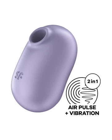 Stimulateur de clitoris violet Pro To Go 2 Satisfyer - CC597812