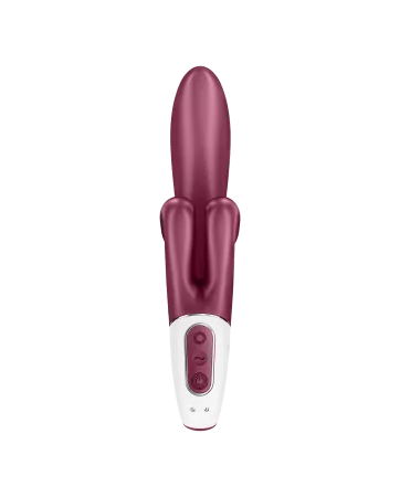Vibromassajador rabbit ponto G vermelho dupla estimulação clitoridiana Touch Me Satisfyer - CC597811SA