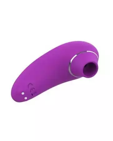 Massaggiatore clitorideo vibrante con punta vibrante su membrana viola USB - WS-NV053PUR