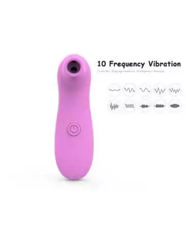 Vibrating Membrane Pink Travel Vibrator - BOZ-035PNK