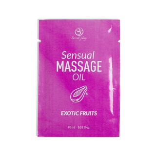 Monodose huile de massage fruits exotiques - 10 ml - Oralove