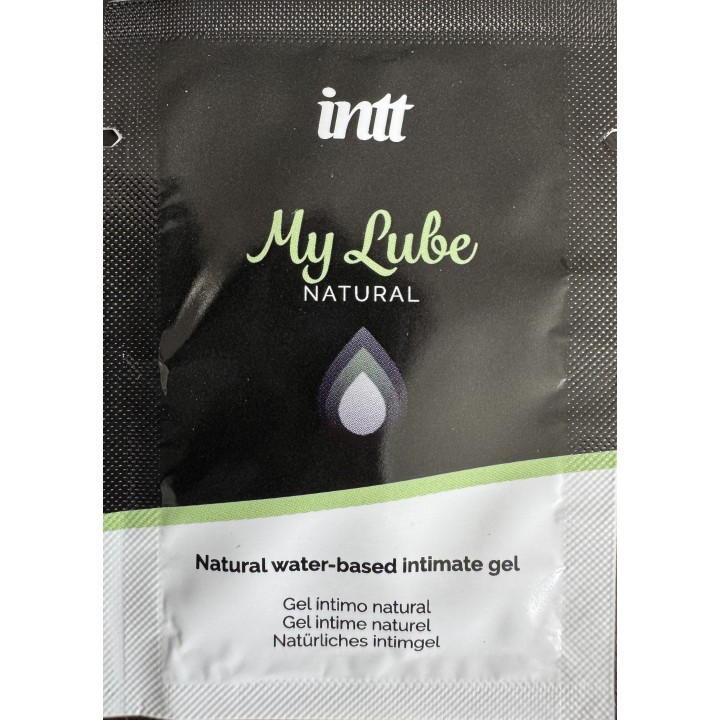 Echantillon My lube natural - Lubrifiant base eau 2ml - Oralove