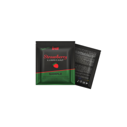 Echantillon Fraise lubricant - Lubrifiant base eau 2ml
