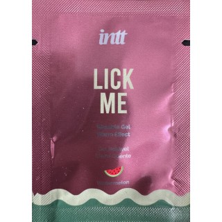 Echantillon Lick me Pastèque - Gel chauffant et embrassable 2ml - Oralove