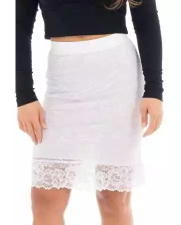 Long white skirt Catalina - LSK2-LWHT