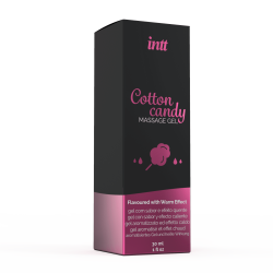 Massage gel Barbe à papa - Gel embrassable