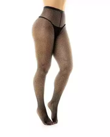Meia-calça de rede sexy preta - MAL1107BLK