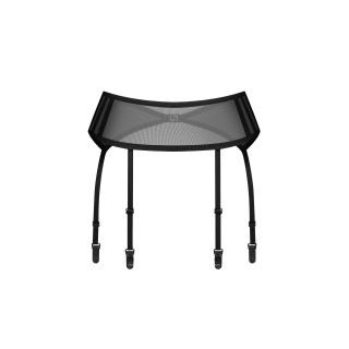 Aurorium porte-jarretelles noires - Oralove