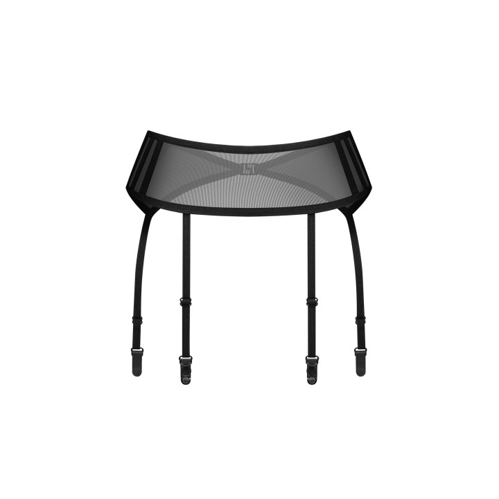 Aurorium porte-jarretelles noires - Oralove
