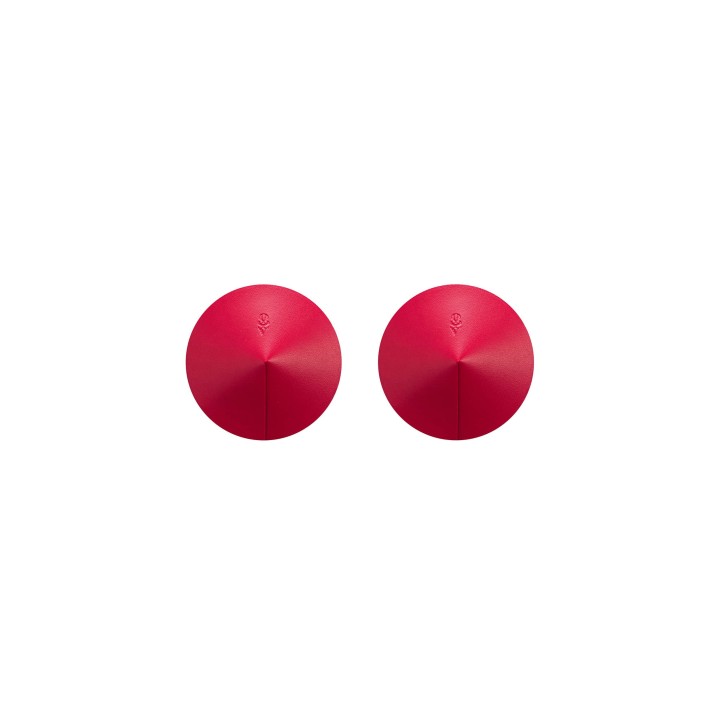 Sublimie paire de cache-tétons rouges PREMIUM - Oralove