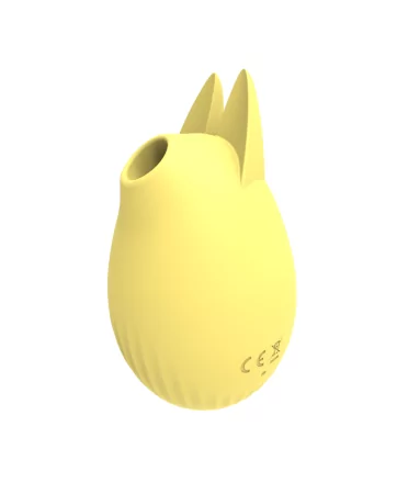 Stimolatore clitorideo Bunny USB giallo Martie - WS-NV039YEL