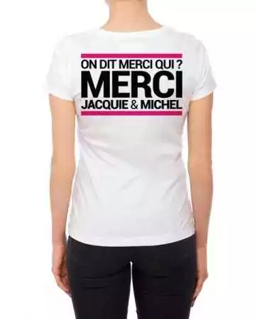 Tee-shirt J&M blanc - spécial femme