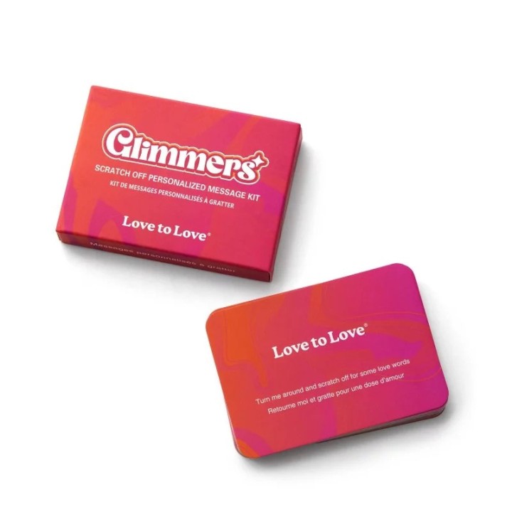 GLIMMERS - KIT DE MESSAGES PERSONNALISABLE - Oralove