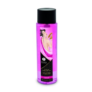 Gel de bain douche Shunga - Cerise givrée 370 ml - Oralove