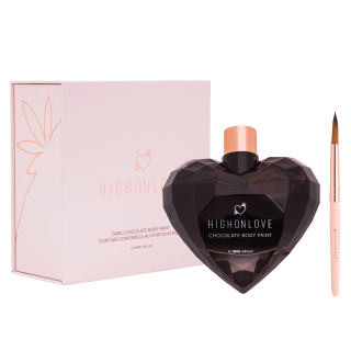 Peinture corporelle végétalienne au chocolat noir - 100 ml - Oralove