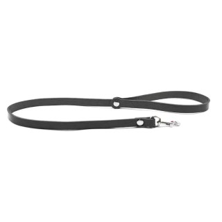 Laisse longue cuir Noir - Oralove