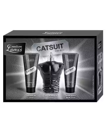 Catsuit for Men Eau de Toilette set, shower gel, and aftershave balm - R628913