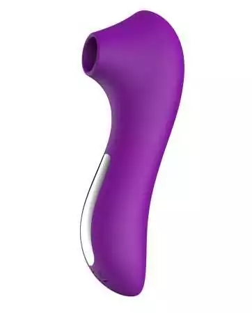 Stimolatore a ventosa per clitoride e capezzoli USB viola - BOZ-086PUR