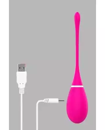 Vibrating egg 12 modes with remote control USB Pink - TOD-088PNK