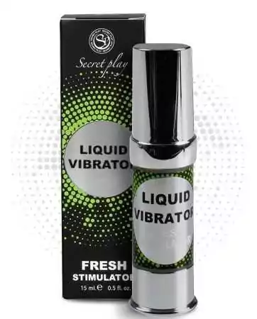 Vibrating liquid with a cooling mint effect unisex 15ml - SP5976