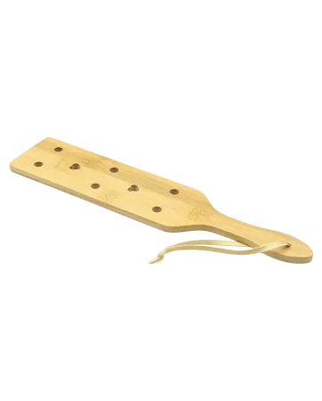 Bamboo paddle with holes - 281701084