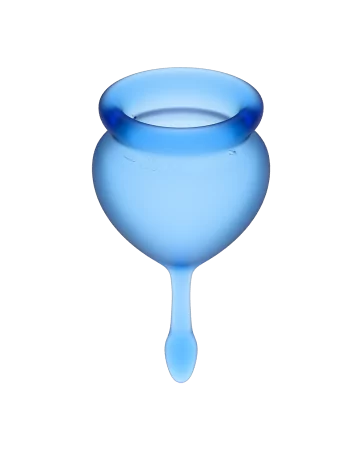 2 menstrual cups Satisfyer Dark Blue FEEL GOOD - CC597822