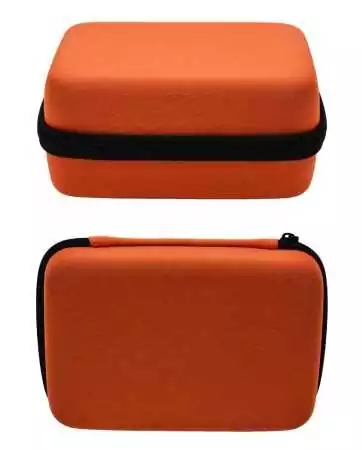 Caixa de armazenamento em forma de concha, cor laranja - EVABOXORANGE