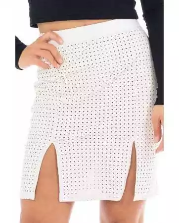 Long white skirt Natacha - LSL3-LWHT