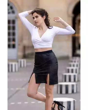 Short black skirt Stella - LSL3-SBLK