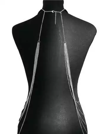 Collana con catene da corpo argentate - BCHA001SIL