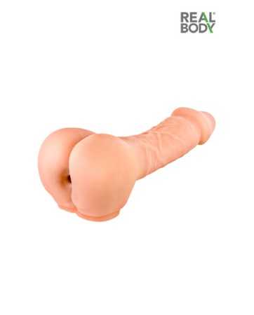 Dildo and masturbator - Two in one