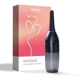 Auto Bulb - Nettoyeur anal automatique - Noir - Oralove
