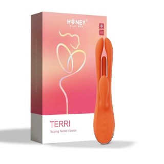 Terri Rabbit et tapotage controllé par appli - orange - Oralove