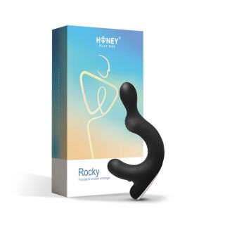 Rocky - vibromasseur pour la prostate et le scrotum - Noir - Oralove