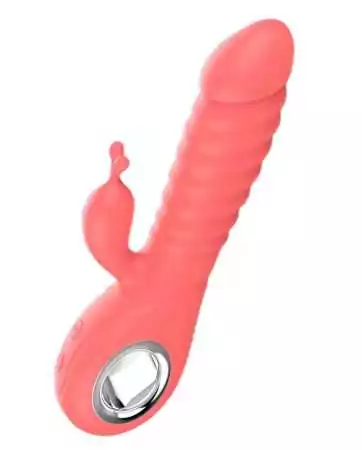 Rotierender Rabbit-Vibrator mit 7 Vibrationsmodi und USB-Anschluss - TOZ-025B