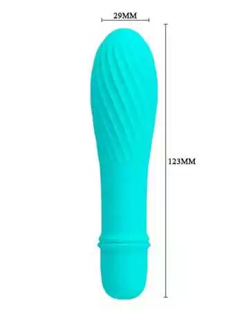 Waterproof Turquoise Vibrator - AITTTUR