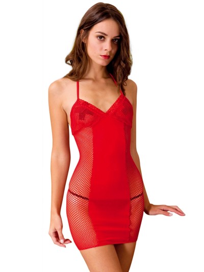 Robe rouge Dernier Tango - Anne d'Alès