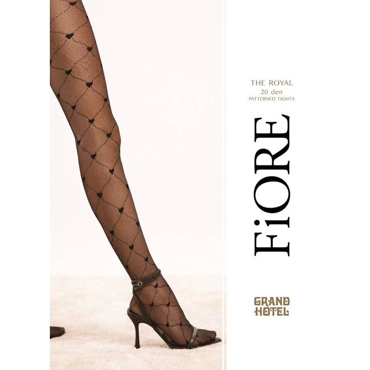 The Royal collants 20 den - Noir - Oralove