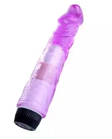Vibromasseur 20 cm Jelly violet avec Picots - YOJ-027PU