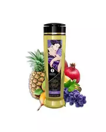 Huile de massage aphrodisiaque Fruits Exotiques 240ml - CC2027