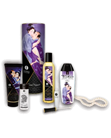Carnal pleasures collection box 5 products Shunga a pearl necklace - CC0070
