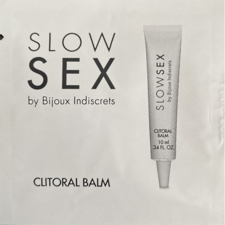 Baume clitoridien dosette - Slow Sex - 1 ml - Oralove