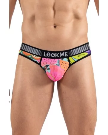 Colorful printed thong Sweetie - LM2402-57SWE