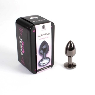 Plug anal secret play - Gunmetal - Oralove