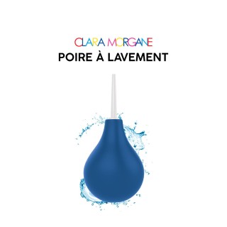Poire à lavement Clara Morgane - Bleue - Oralove