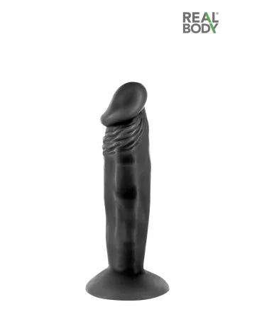 Gode réaliste 16 cm noir - Real Zack