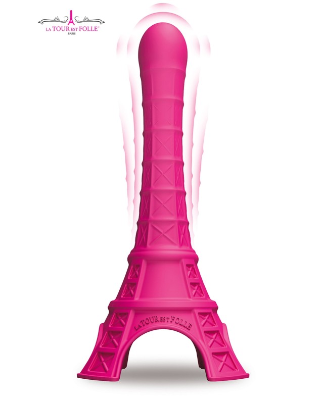 La Tour Est Folle vibrator - pink